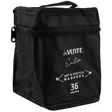 Купить Маркеры для скетчинга 36цв "Emotion" двусторонние, пулевидный/скошенный наконечник 1-5мм, пластик.упак. — Фото №1