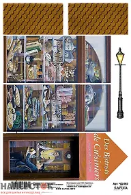 Купить Рисовая карта для декупажа SAFINA (20х30 см) (ЧД-002) (упаковка) — Фото №1