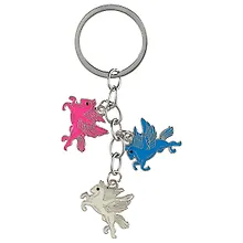 Купить Брелок Единороги (металл) — Фото №1