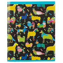 Купить Тетрадь в клетку «Яркие собачки»‎, А5, 96 листов — Фото №1