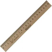 Купить Линейка деревянная, 20см — Фото №1