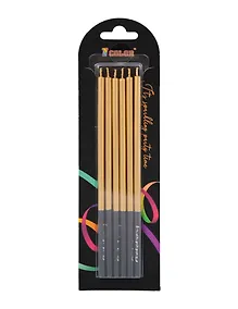 Купить Набор свечей для торта Gold (золото) (6шт) (15см) (12-7color-candle_11) — Фото №1