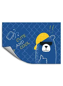 Купить Клеенка для уроков труда "Медведь", 50 х 70 см — Фото №1