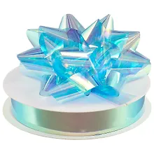 Купить Набор для упаковки "Перламутр полупрозрачный" бант, лента (5м) — Фото №1