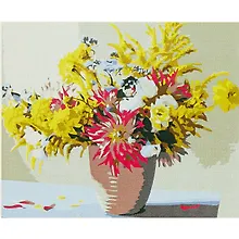 Купить Холст с красками по номерам Весенняя черемуха (HS620) (22х30см) (14цв) (Рыжий Кот) (3+) (коробка) — Фото №1