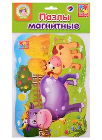 Купить Пазлы на магните Vladi Toys Мои первые игры Коровка — Фото №1