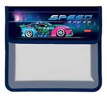 Купить Папка для тетрадей А5 "City racing" 2отд., пластик, липучка. — Фото №1