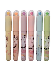 Купить Текстовыделитель "Котики" пастельный, в ассортименте — Фото №1