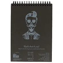 Купить Скетчбук «Authentic Black», А5, 20 листов — Фото №1
