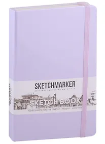 Купить Скетчбук 13*21 80л "Sketchmarker" фиолетовый пастельный, нелинованн. 140г/м2, слоновая кость, тв.обл. — Фото №1