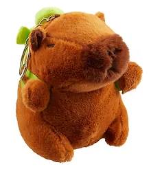 Купить Брелок Капибара с рюкзаком (плюш) (14см) (12-0751-O2) — Фото №1