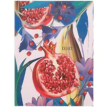 Купить Ежедневник недат. А6 128л "Сочный гранат" 7БЦ, покрытие Soft touch, офсет — Фото №1