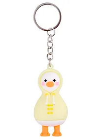 Купить Брелок Уточка в шапочке (ПВХ) (5 см) — Фото №1