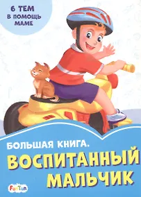 Купить Большая книга. Воспитанный мальчик. 6 тем о помощи маме — Фото №1