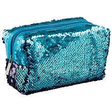 Купить Косметичка на молнии с пайетками (текстиль) (19х10) (ПВХ бокс) (12-Tuos-HZB11) — Фото №1