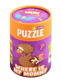Купить Игровой набор MON Мама и малыш: пазлы и карточки с заданиями — Фото №1