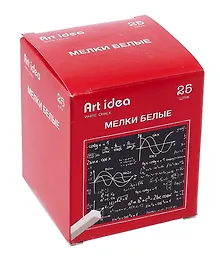 Купить Мелки белые 25 штук, Art idea — Фото №1