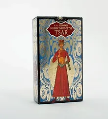 Купить Golden Tarot of the Tsar. Таро Золото икон (78 карт + инструкция на русском языке) — Фото №1