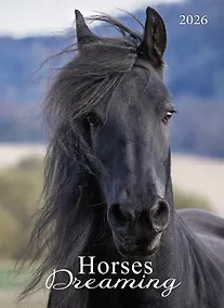 Купить Календарь 2026г 370*560 "Horses Dreaming (Сны о лошадях)" настенный, на спирали — Фото №1