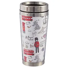 Купить Термостакан Лондонский стиль (пластик) (400мл) — Фото №1