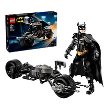 Купить LEGO Batman: Сборная фигурка Бэтмен и Бэтцикл, 713 деталей (76273) — Фото №1