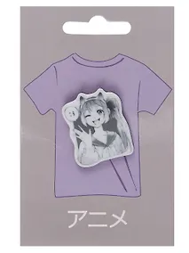 Купить Значок Аниме Девушка с ушками Дзё (акрил) — Фото №1