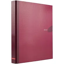 Купить Папка архивная 35мм А4 "Work inside" 2 кольца, бордовый — Фото №1