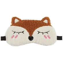 Купить Маска для сна Спящая рыжая лисичка (плюш) (пакет) — Фото №1