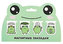 Купить Магнитные закладки Лягушки (4 шт) (12-Duocai-202311-2) — Фото №1