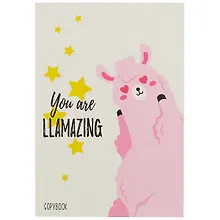 Купить Тетрадь в линейку Unnika, "Joy of life. You are Llamazing", 40 листов — Фото №1