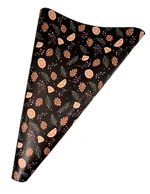 Купить Бумага упаковочная 70*100см "Шишки. Spruce" НГ,инд.уп. — Фото №1