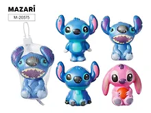 Купить Игрушка-антистресс УШАСТИК 10.5*9.5 см, ассорти 4 дизайна, ПВХ- сетка — Фото №1