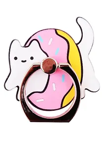 Купить Держатель-кольцо для телефона Котик-пончик (металл) (коробка) — Фото №1