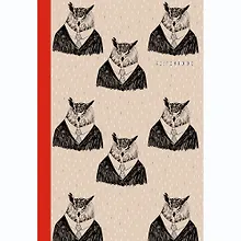 Купить Скетчбук «Модные филины», А5, 80 листов — Фото №1