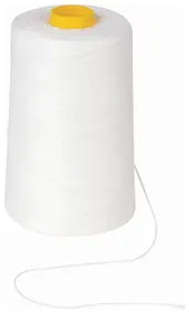 Купить Нить лавсановая 1000м для прошивки документов, белая, диаметр 1мм — Фото №1