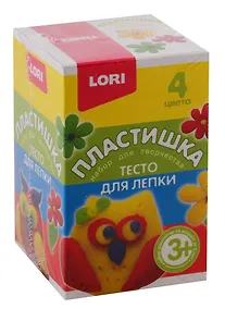 Купить Тесто для лепки. Пластишка. Набор №14, 4цв. по 70 гр. — Фото №1