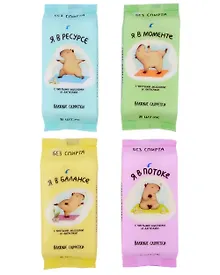 Купить Салфетки влажные Капибара, 8 штук — Фото №1