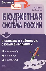 Купить Бюджетная система России в схемах и таблицах с комментариями: Учебное пособие — Фото №1