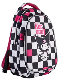 Купить Рюкзак "Kuromi", 2 отделения, клетка, 40х32х16 см — Фото №1