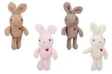 Купить Мягкая игрушка Зайка с сердцем (25см) (15-3307019599-24) — Фото №1