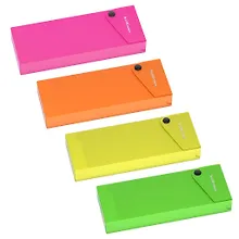 Купить Пенал корпусный "Matt Neon", пластик, ассорти — Фото №1