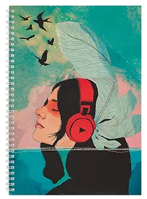 Купить Тетрадь А4 60л кл. "Мечтатель" евроспираль, мелов.картон, офсет — Фото №1