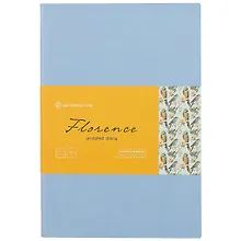 Купить Недатированный ежедневник «Florence», сиреневый, 160 листов, В6 — Фото №1