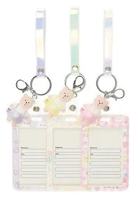 Купить Бейдж "Kawaii", вертикальный, с брелком, в ассортименте — Фото №1