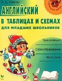 Купить Английский в таблицах и схемах для младших школьников: Транскрипция, словообразование, части речи — Фото №1