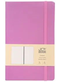 Купить Книга для записей А5 96л тчк. "Joy Book. Орхидея" иск.кожа, тонир.блок, скругл.углы, ляссе, резинка, карман на задн.форзаце — Фото №1