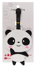 Купить Багажная бирка на чемодан Панда (ПВХ) (8х11) (12-7348-Z5) — Фото №1