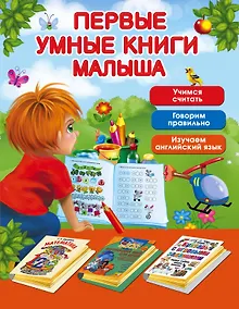 Купить Первые умные книги малыша. Большой комплект из 3-х книг — Фото №1
