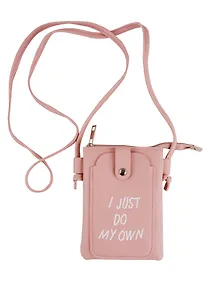 Купить Сумка на молнии I just do my own(кожзам)(12х19) — Фото №1