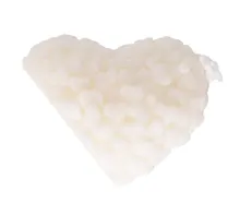 Купить Свеча ароматическая «Сердце», белая, 5 х 5, ПВХ бокс — Фото №1